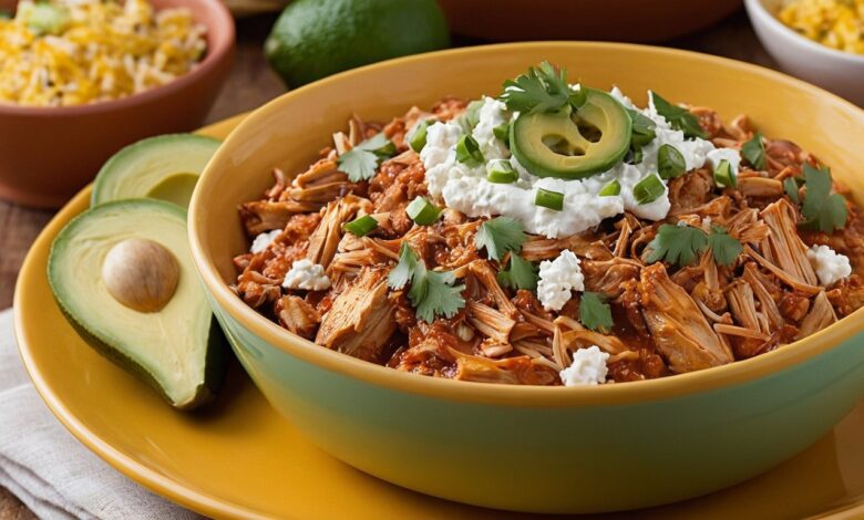 Receta de Tinga de Pollo con Chipotle